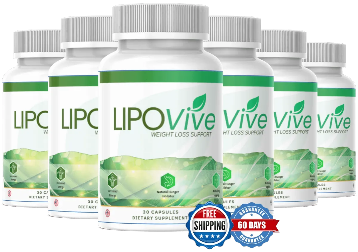 lipovive 6 bottles
